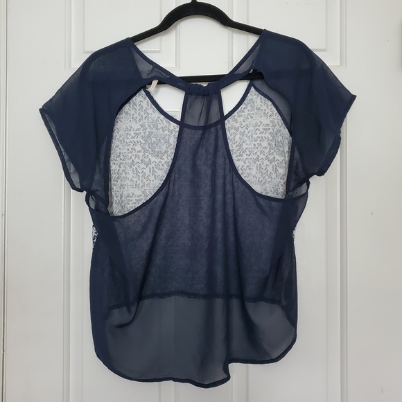 3for$25 cute print tee shirt t-shirt sheer backing - Picture 5 of 5